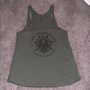 Obey Racerback Tank